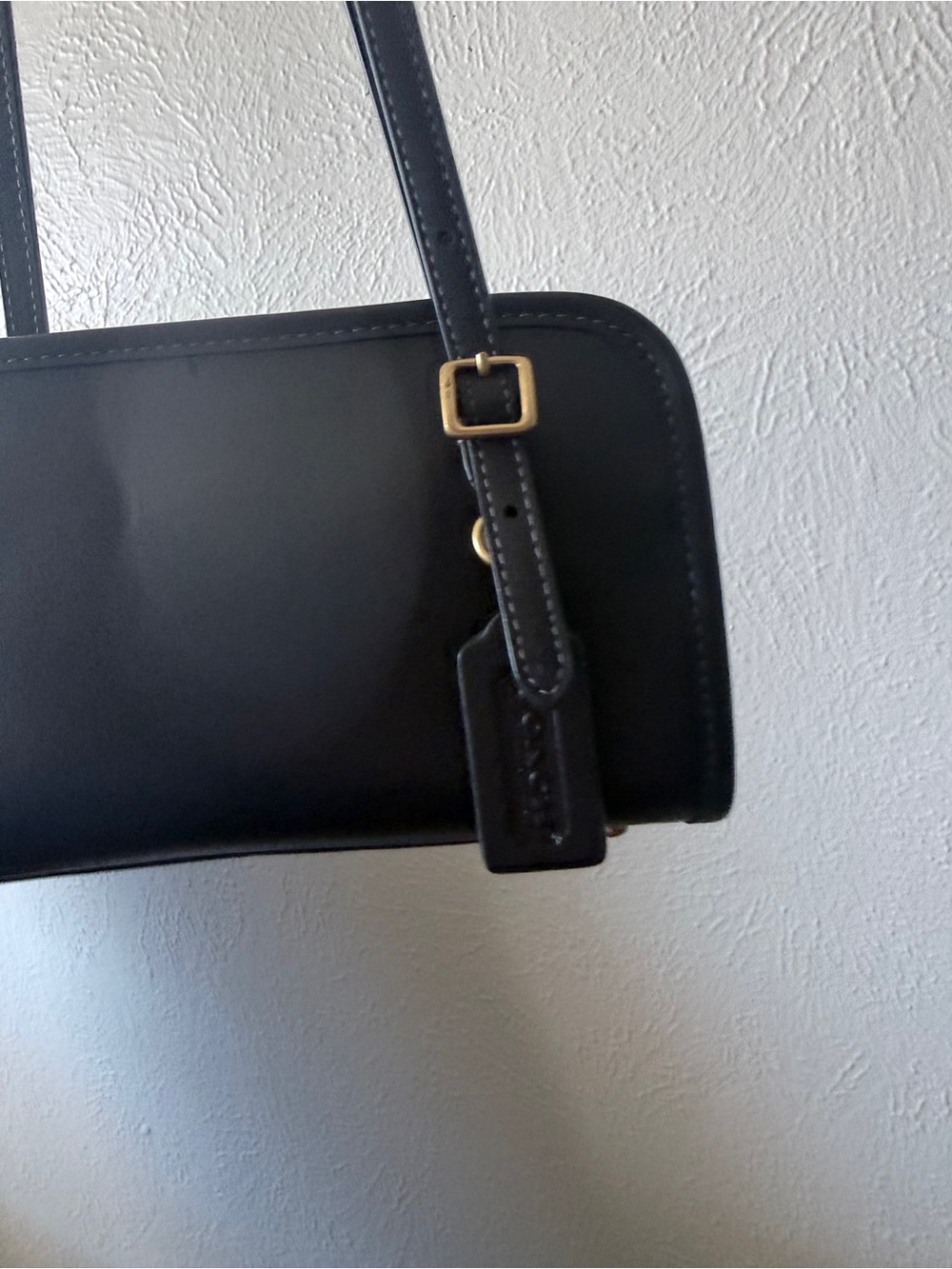 Coach Swing Zip Mini Leather Shoulder Bag 20 - Picture 3 of 5